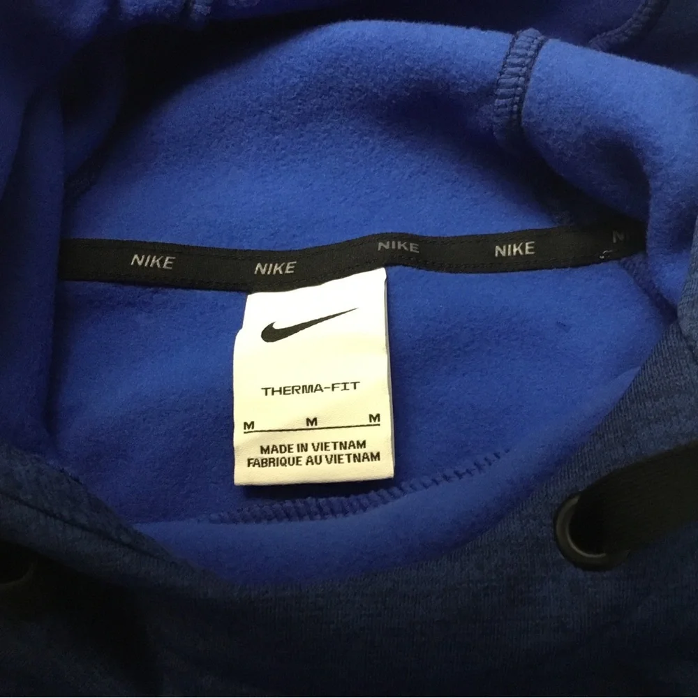 Nike Blue Therma-Fit Hoodie
